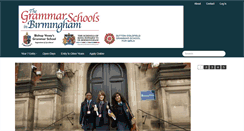 Desktop Screenshot of birminghamgrammarschools.org